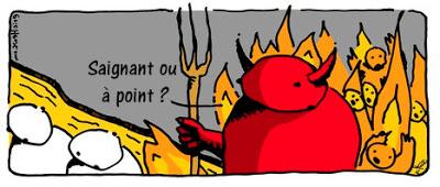 Je ne veux plus aller en Enfer !