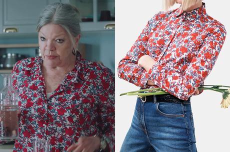 DEMAIN NOUS APPARTIENT : la chemise à fleurs de Jeanne dans l’épisode 957