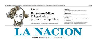 La Nación fête le bicentenaire de son fondateur, le président Mitre [Actu]