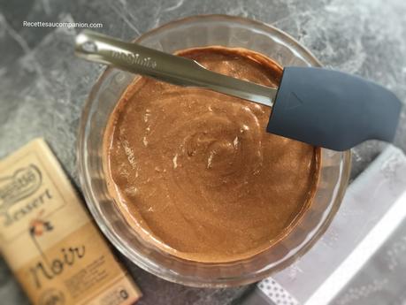 Mousse au chocolat sans beurre magimix/companion