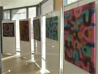 Quelques vues de l'exposition Rêv(é)lation de Senaq  à La Caravelle de Marcheprime entre Bordeaux et Bassin-Gironde