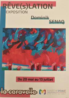 Quelques vues de l'exposition Rêv(é)lation de Senaq  à La Caravelle de Marcheprime entre Bordeaux et Bassin-Gironde