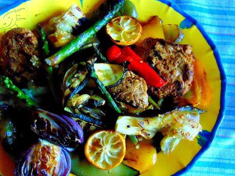 Mixed grill végétal Mixed grill végétal