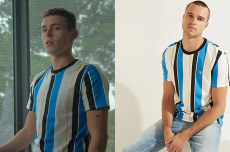 ELITE : Short stories – Omar Ander Alexis : Ander’s vertical stripe t-shirt