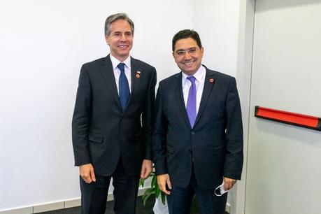 Maroc-USA : Entretiens à Rome entre Antony Blinken et Nasser Bourita