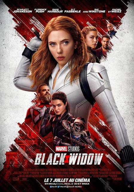 Affiche FR finale pour Black Widow de Cate Shortland