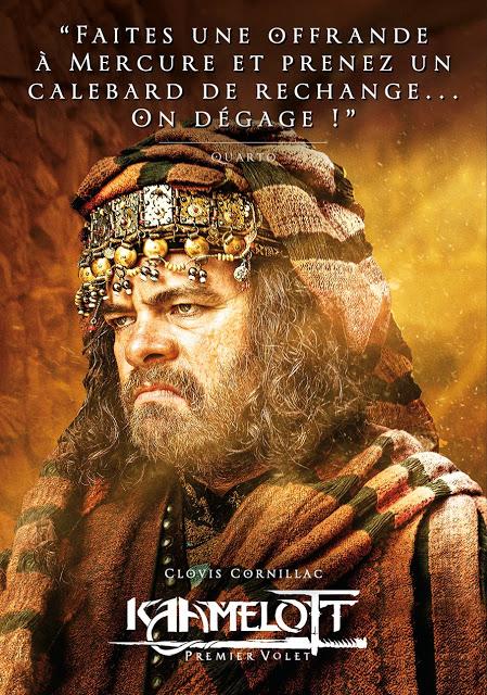 Nouvelle affiche pour Kaamelott : Premier Volet signé Alexandre Astier