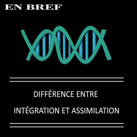 DIFFÉRENCE ENTRE INTÉGRATION ET ASSIMILATION