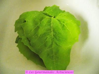 Arroche farcie au riz aromatisé (Vegan)