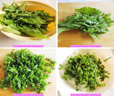 Arroche farcie au riz aromatisé (Vegan)