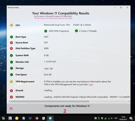 ReadySunValley - prêt pour installer Windows 11 ? ReadySunValley - prêt pour installer Windows 11 ?
