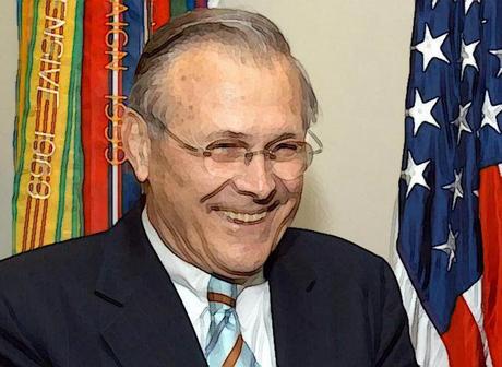 Donald Rumsfeld, faucon et vrai… Donald Rumsfeld, faucon et vrai…