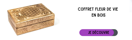 Boîte fleur de vie