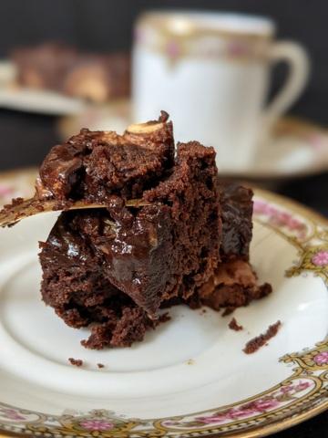 Brownies aux rochers Suchard.