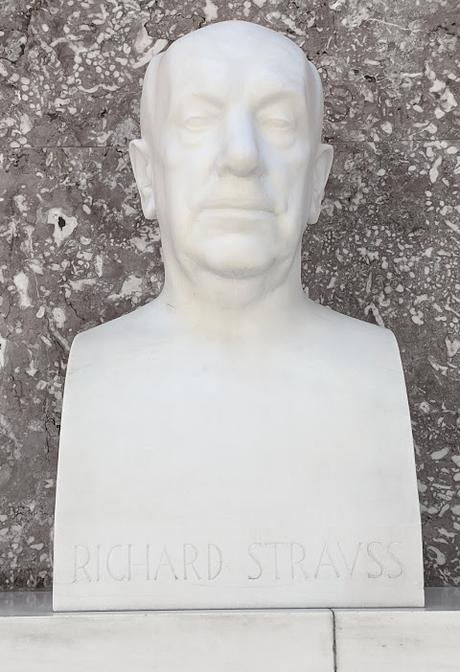 Richard Strauss Büste im Walhalla — Mikorey — Le buste de Richard Strauss au Walhalla (Donaustauf)