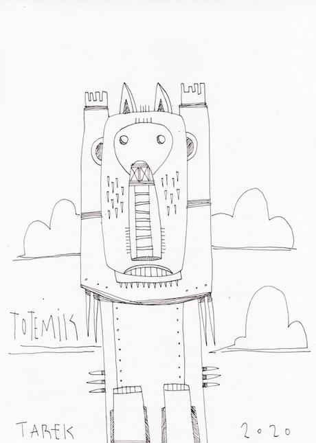 Dessins de la série Totemik