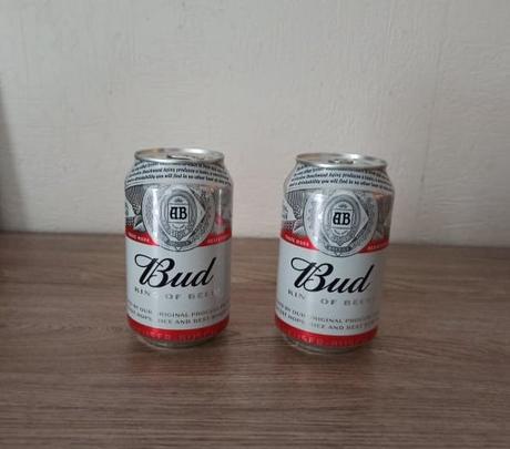 Canettes bière BUD