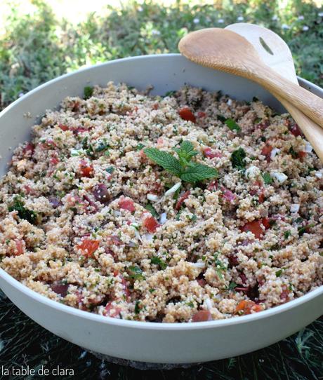 Salade d'été - Taboulé de petit épeautre