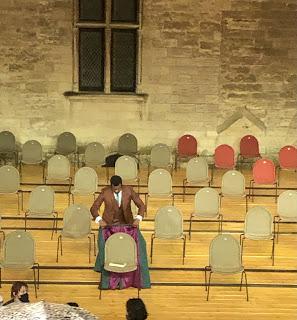 La Cerisaie d’Anton Tchekhov mise en scène par Tiago Rodriguez dans la Cour d’honneur du Palais des papes