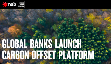 Communiqué de presse CIBC, Itaú, NAB, NatWest Global Banks Launch Carbon Offset Platform