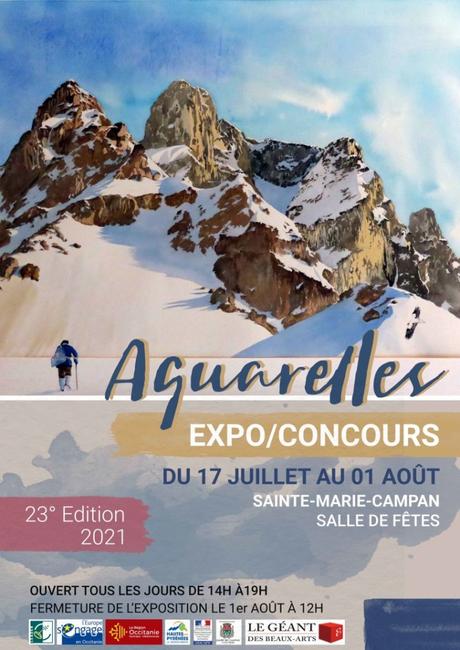 23° Concours d’aquarelle Sainte-Marie-de-Campan