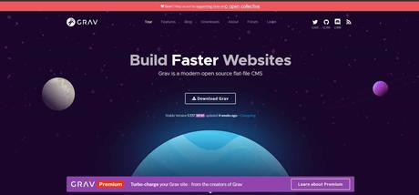 Top 7 des outils de développement de sites Web à considérer en 2021 Grav