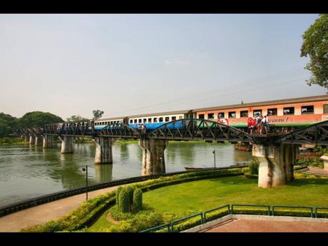 La Thaïlande - Le pont de la rivière Kwaï