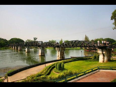 La Thaïlande - Le pont de la rivière Kwaï