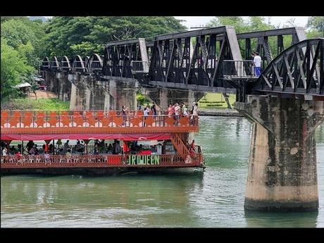 La Thaïlande - Le pont de la rivière Kwaï