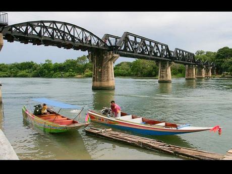 La Thaïlande - Le pont de la rivière Kwaï