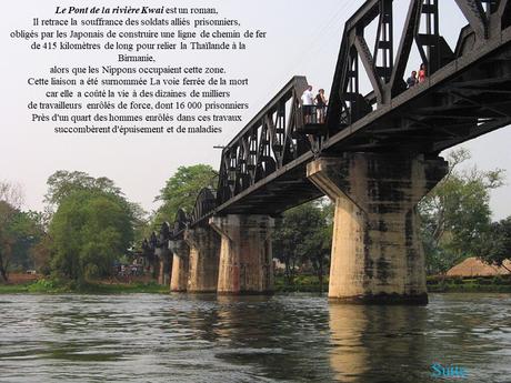 La Thaïlande - Le pont de la rivière Kwaï