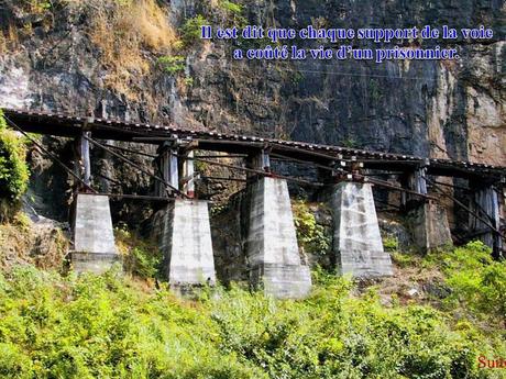 La Thaïlande - Le pont de la rivière Kwaï