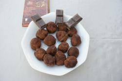 recette du jour: Truffes au chocolat  au thermomix de Vorwerk