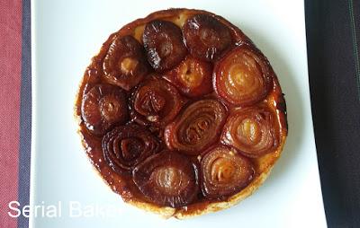 Tarte tatin aux oignons rouges Tarte tatin aux oignons rouges