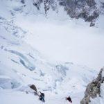 Quatre français descendent le Gasherbrum II à skis