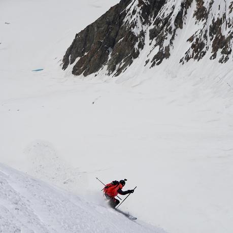Quatre français descendent le Gasherbrum II à skis