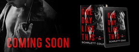 Cover reveal : Découvrez la couverture et le résumé de One day like this de Scarlett Cole
