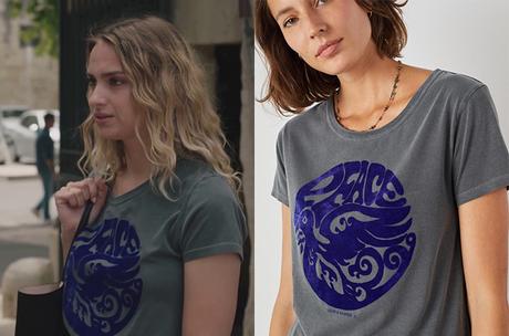 ICI TOUT COMMENCE : le t-shirt “Peace” de Salomé dans l’épisode 186