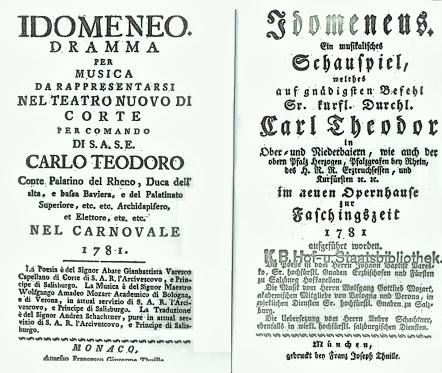 Idomeneo, re di Creta de Mozart revient à Munich — Retour sur la création de 1781