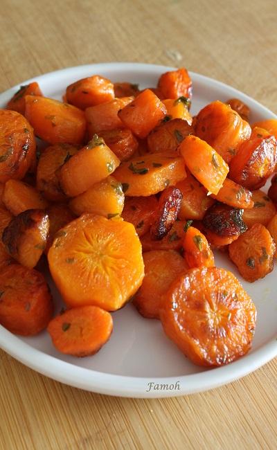 Poêlée de carottes au cookeo
