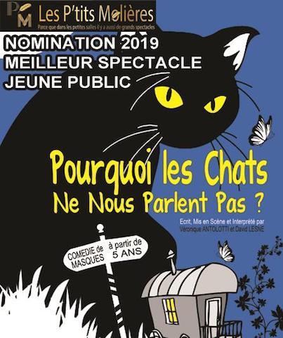 Avignon 2021 – Pourquoi les chats ne nous parlent pas ? : une comédie de masques pleine d’humanité