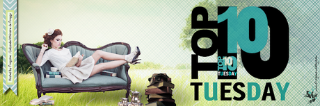 Top 10 Tuesday #91 Vos 10 dernières lectures que vous avez côtés de 4/5 ou 8/10 ou 16/20 et plus