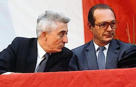 Bernard Pons, la main de Chirac