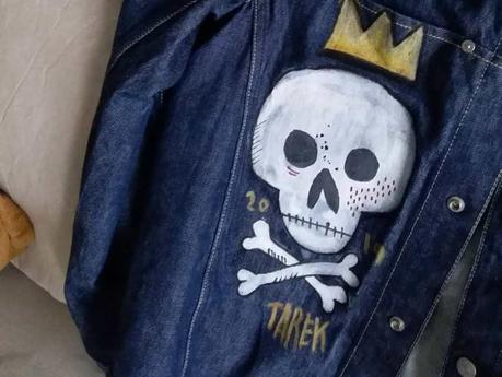 Custom de veste en denim