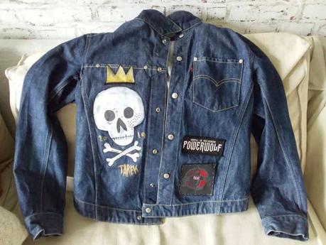 Custom de veste en denim