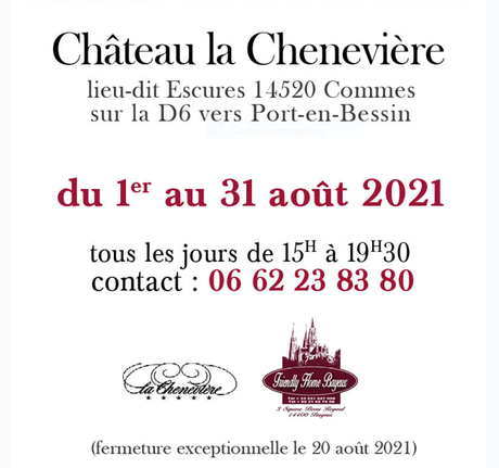 Gilles Sacksick  -Exposition Château La Chenevière (Calvados)