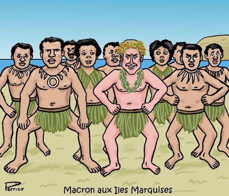 Macron aux Iles Marquises
