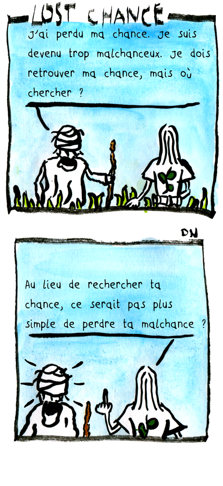 L'homme qui courait après sa chance, la chronique pressée L'homme qui courait après sa chance, la chronique pressée