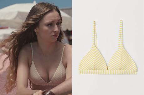 DEMAIN NOUS APPARTIENT : le bikini à rayures jaunes de Sofia dans l’épisode 979