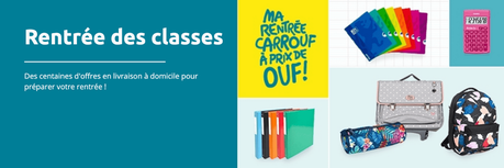 Préparer la rentrée scolaire avec Carrefour